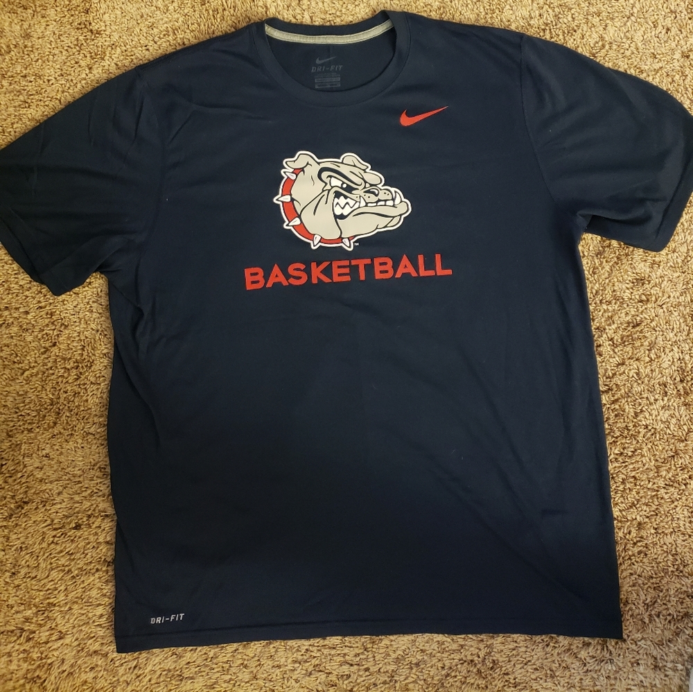 Gonzaga Bulldogs Nike Dry-fit basketball shirt